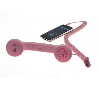 苹果4/iPhone 4S复古电话听筒与iPad 2防辐射配件 怀旧与健康兼得的数码选择