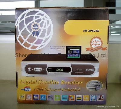 标清卫星接收机X95USB 支持USB PVR功能的OEM解决方案